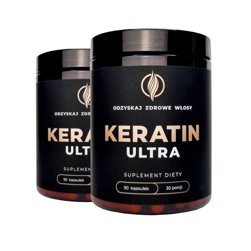 KERATIN ULTRA 2×90 kapsułek